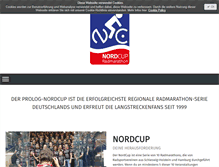Tablet Screenshot of nordcup-radmarathon.de